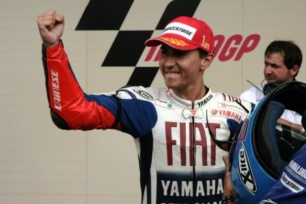 Ο Jorge Lorenzo πανευτυχής