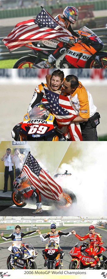 Οι πανηγυρισμοί του Hayden