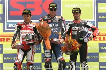 Από την εποχή του Colin Edwards είχαμε να δούμε Αμερικανάκι στο βάθρο του WSBK!