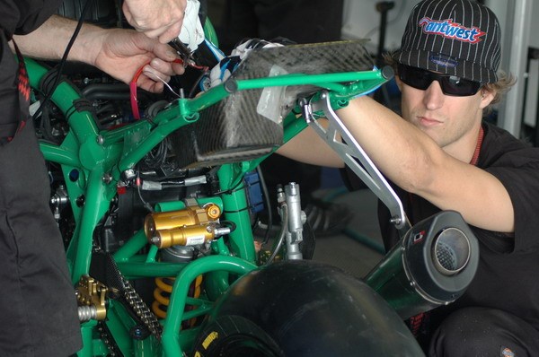 Το σωληνωτό πλαίσιο της MZ Racing.
