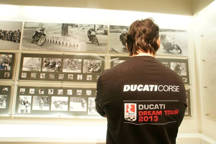 Στο μουσείο της Ducati