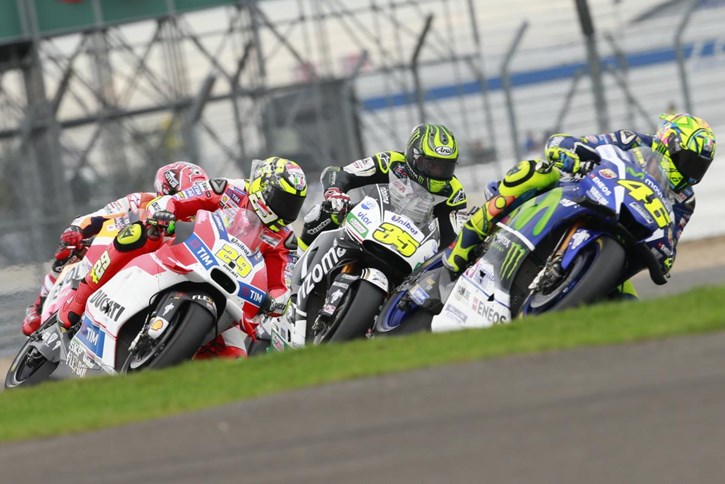 Valentino Rossi, Cal Crutchlow και Andrea Iannone