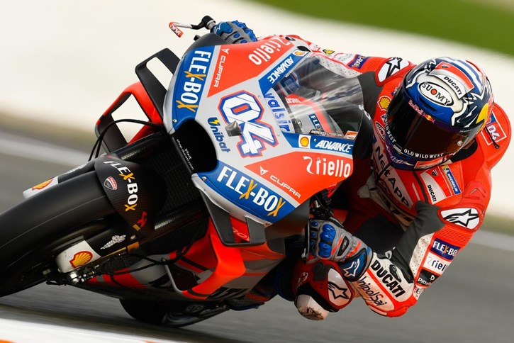 Dovizioso, 2ος σήμερα