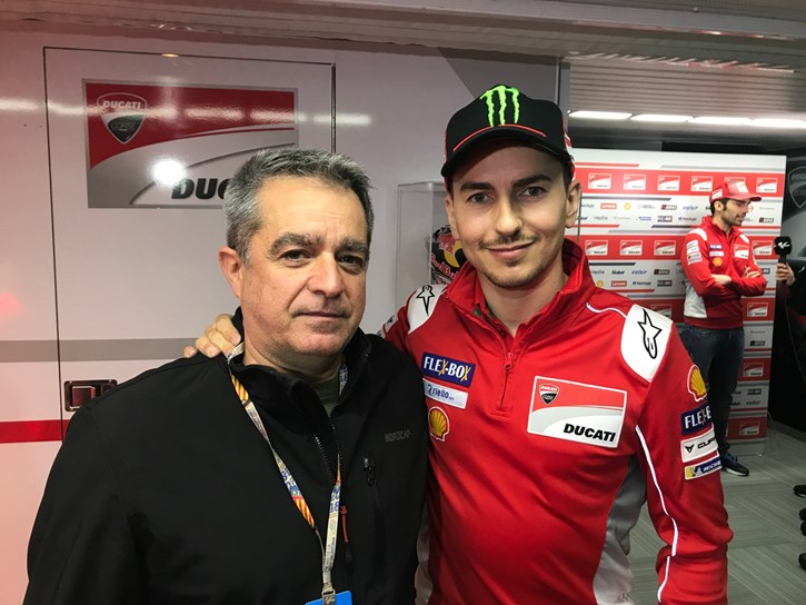 Σταύρος Σταυρουλάκης & Jorge Lorenzo