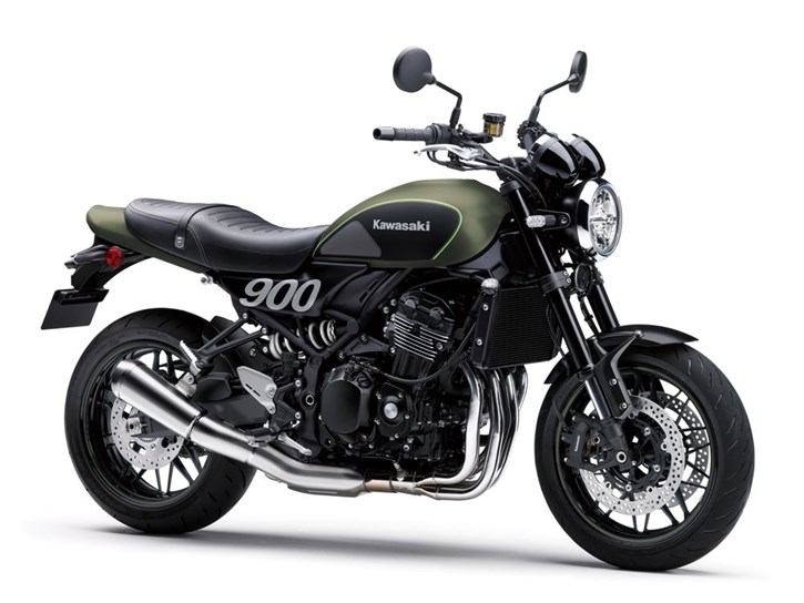 Z900RS Green (Metallic Matte Covert Green / Flat Ebony)