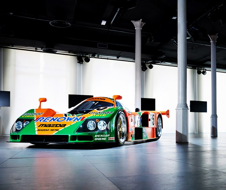 Το Mazda 787B ήταν το πρώτο και μοναδικό μέχρι σήμερα αυτοκίνητο χωρίς εμβολοφόρο κινητήρα, που κέρδισε τον αγώνα 24 ώρες του Le Mans