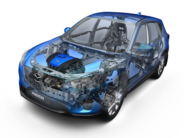 Οι σημερινοί κινητήρες Skyactiv-G και Skyactiv-D, προσφέρουν έναν εξαιρετικό συνδυασμό απόδοσης και πραγματικής οικονομίας, από το 2011 με την 1η γενιά του CX-5