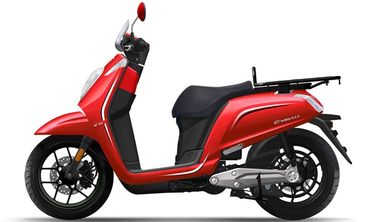 e-viball 125 Business Bike - Red