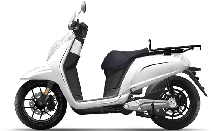 e-viball 125 Business Bike - White